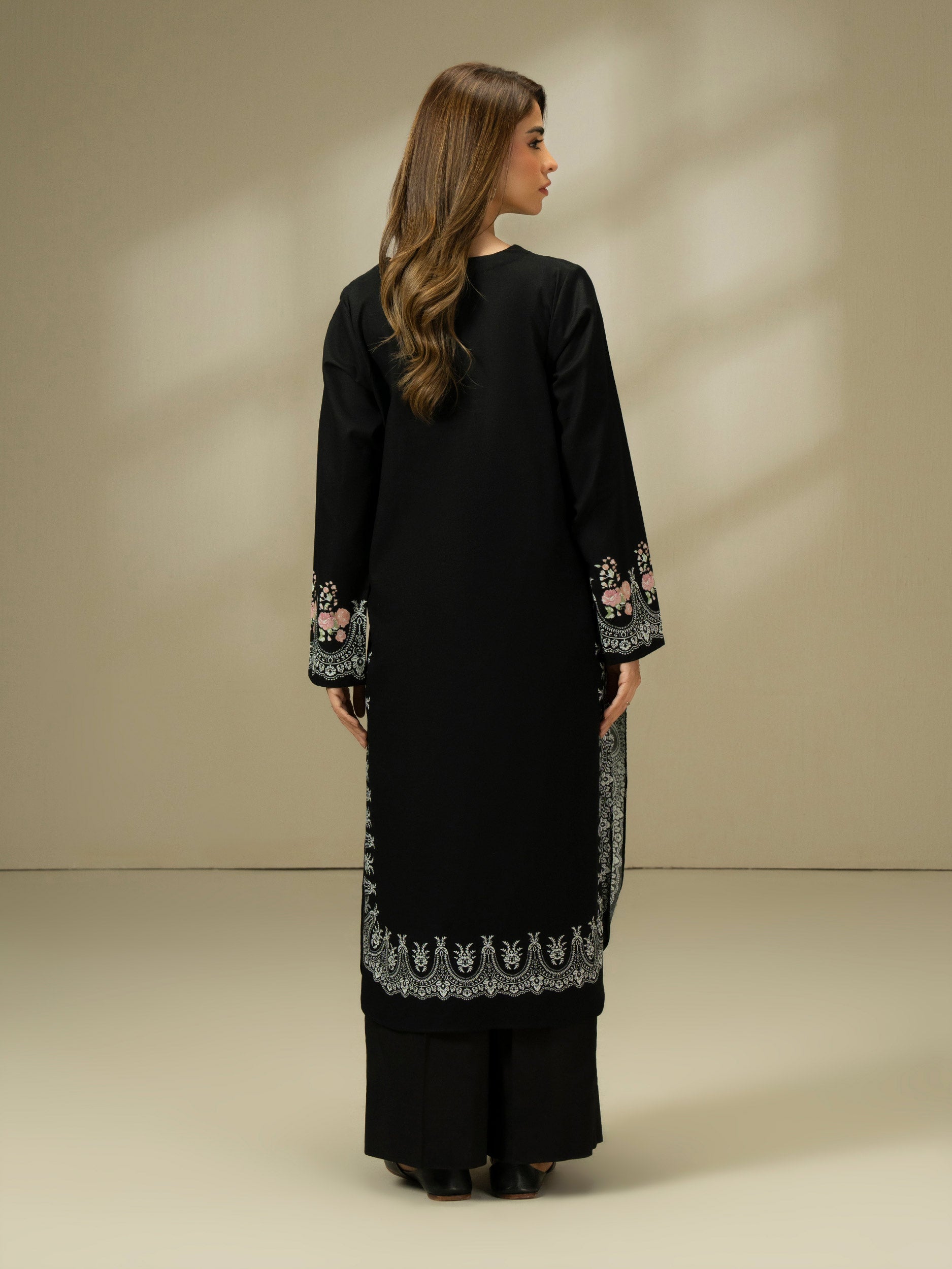 Khaddar Shirt-Printed (Pret)