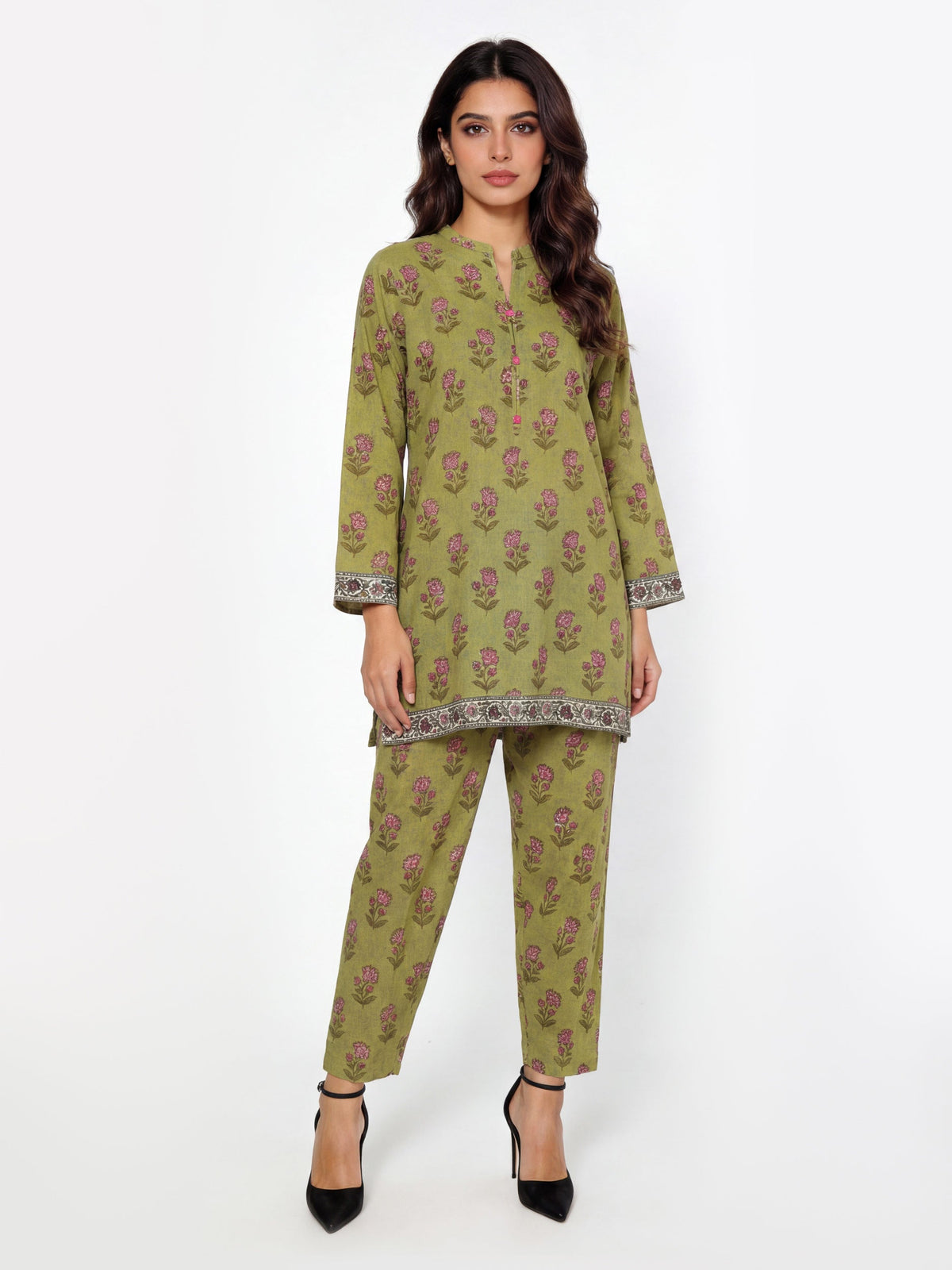 2 Piece Khaddar Suit (Pret)