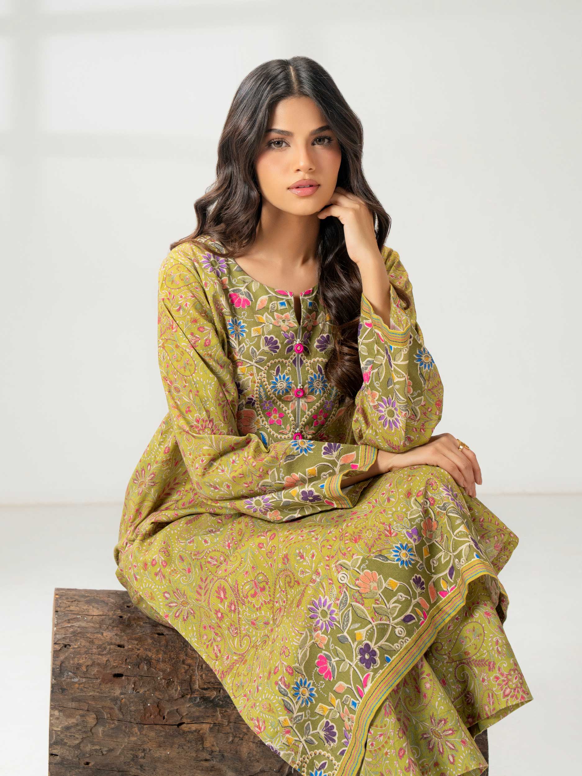 2 Piece Khaddar Suit (Pret)
