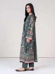 3 Piece Khaddar Suit (Pret)