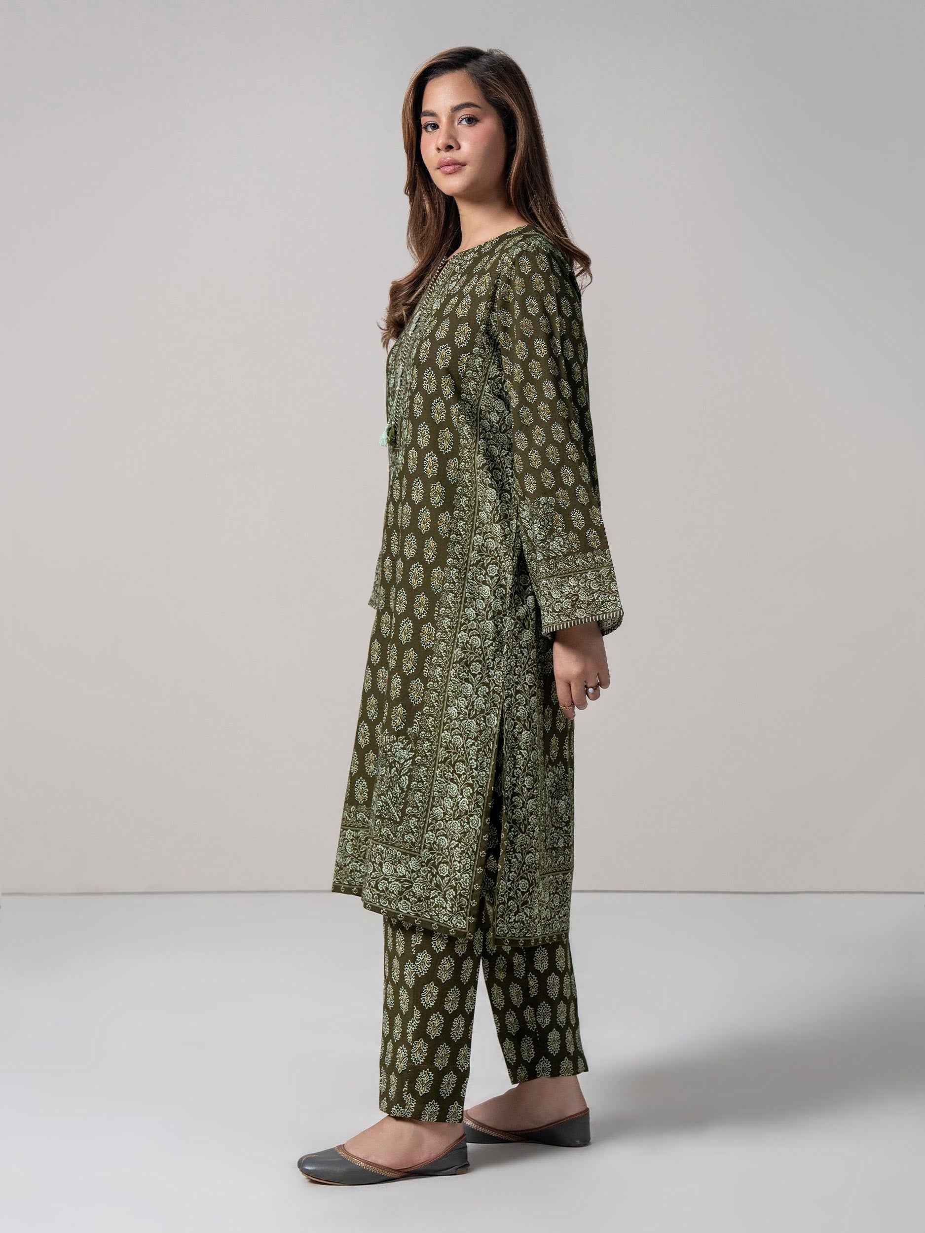 2 Piece Khaddar Suit (Pret)