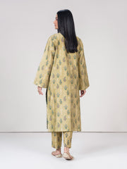 2 Piece Khaddar Suit- Embroidered (Pret)