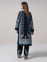 2 Piece Khaddar Suit- Embroidered (Pret)