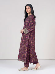 2 Piece Khaddar Suit- Embroidered (Pret)