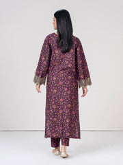 2 Piece Khaddar Suit- Embroidered (Pret)