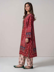 2 Piece Khaddar Suit- Embroidered(Pret)