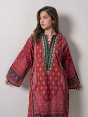 2 Piece Khaddar Suit- Embroidered(Pret)