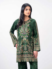 2 Piece Khaddar Suit- Embroidered (Pret)
