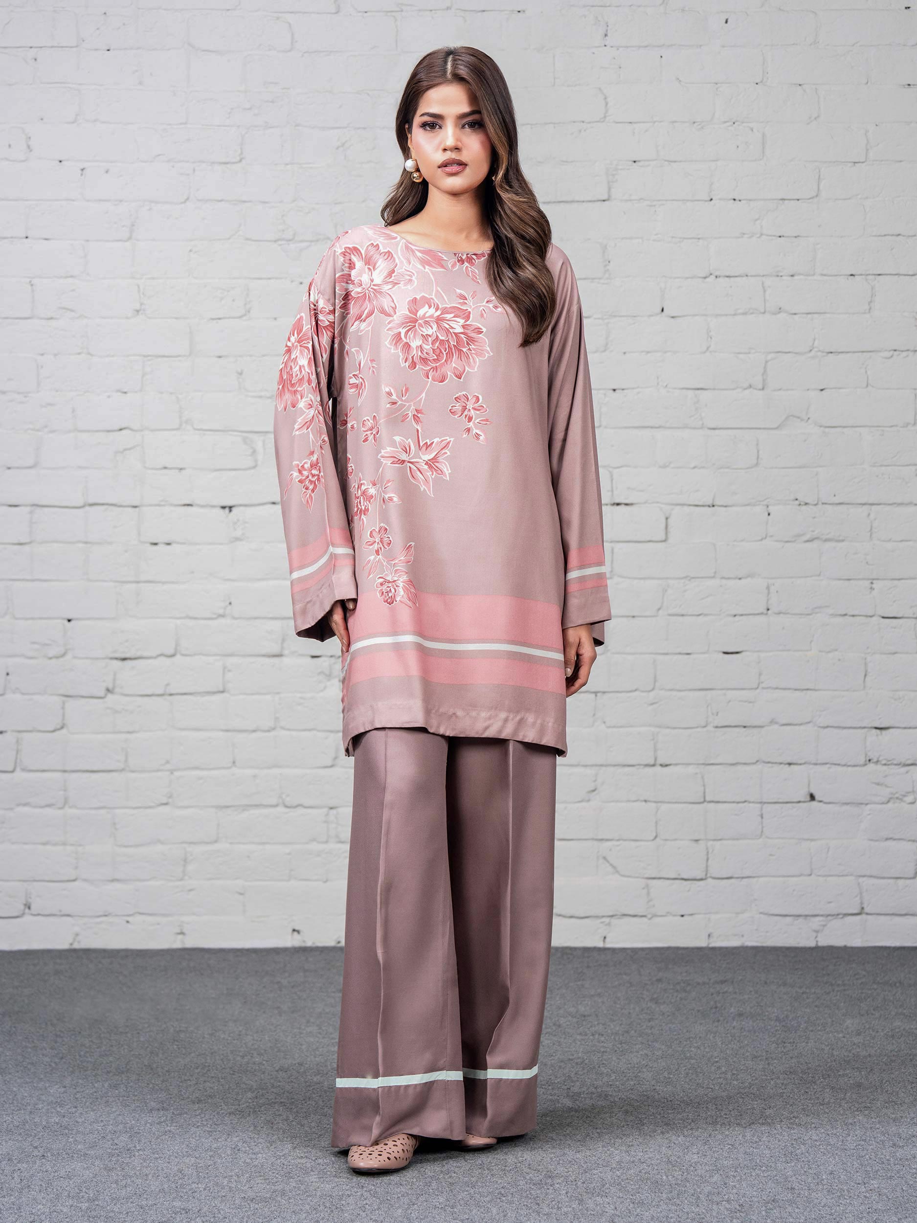 2 Piece Crepe Suit (Pret)