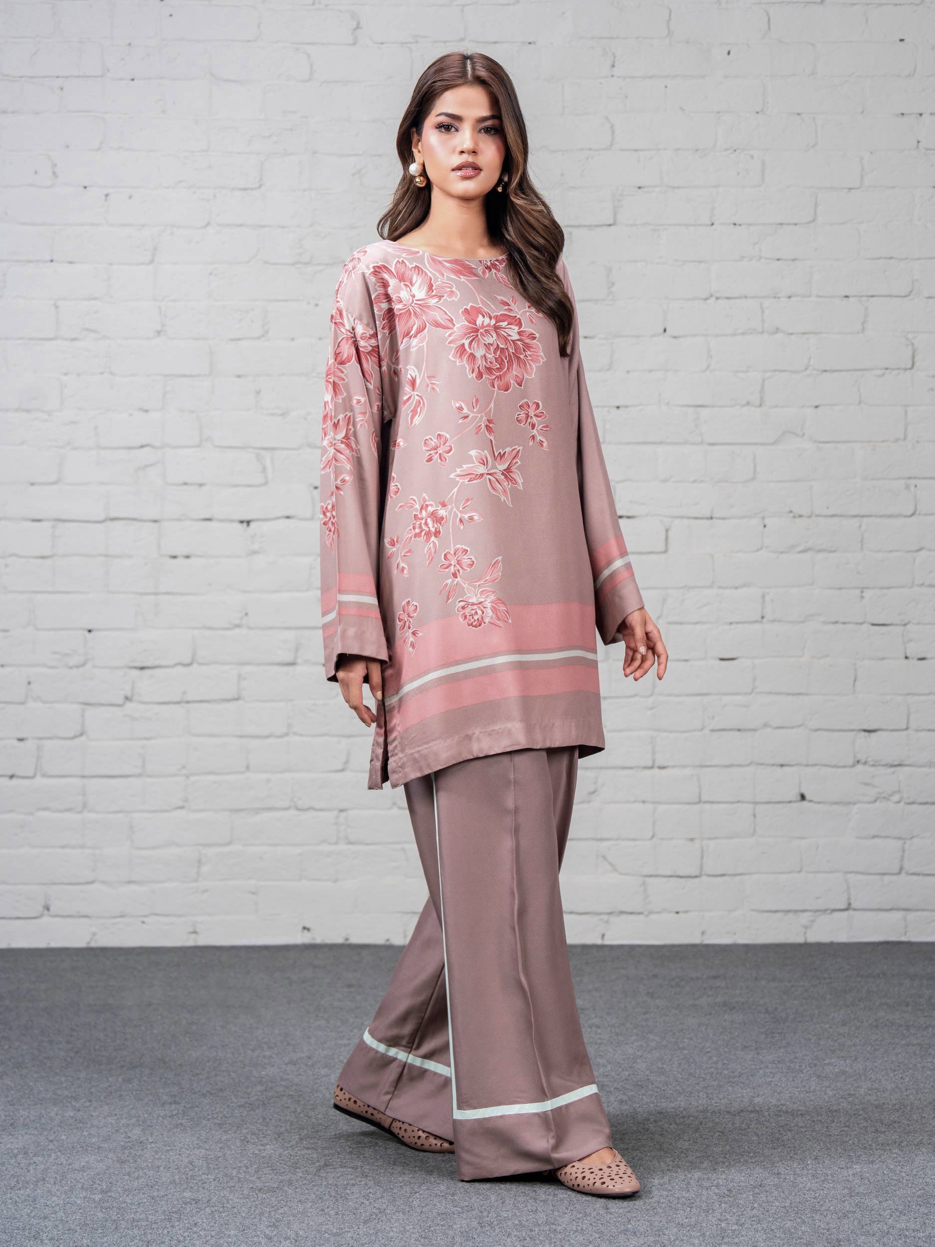 2 Piece Crepe Suit (Pret)