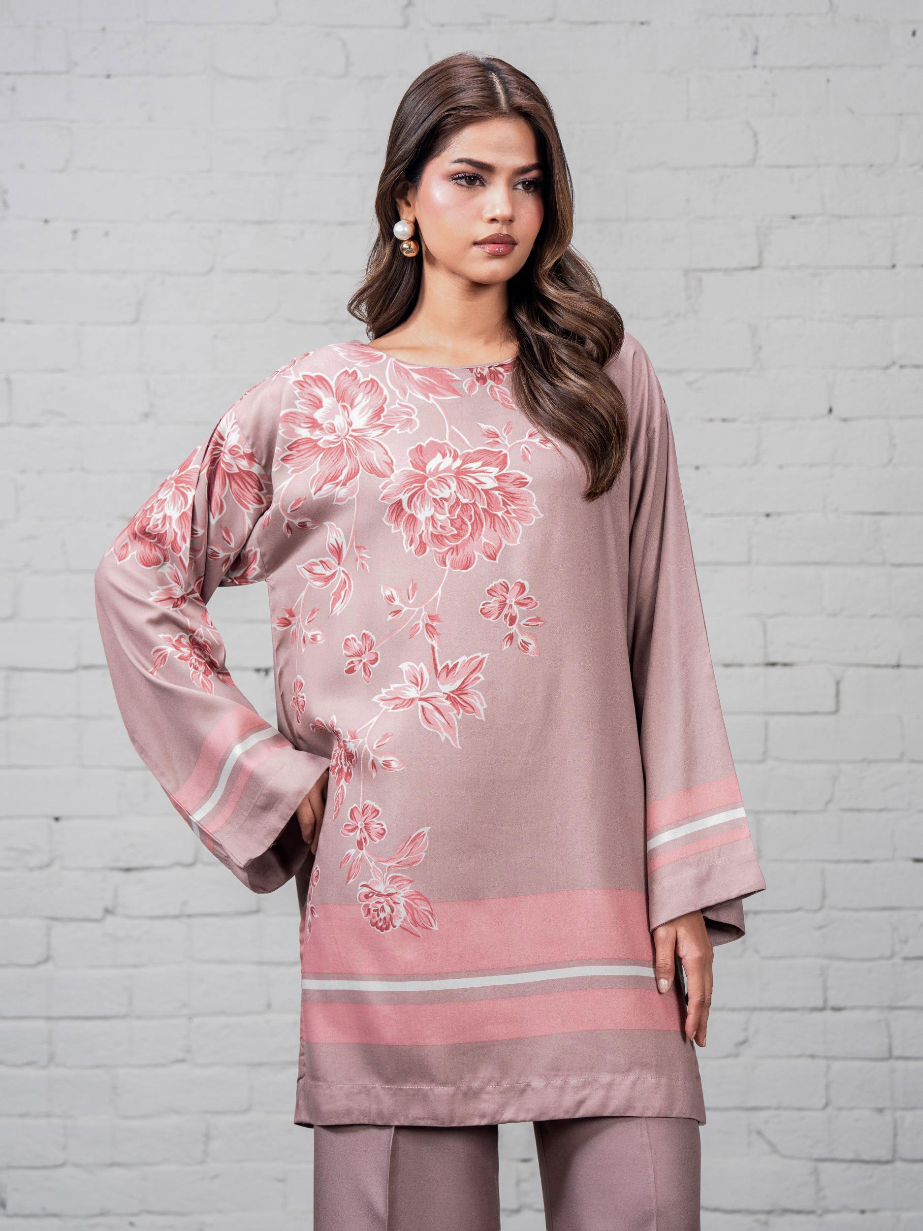 2 Piece Crepe Suit (Pret)
