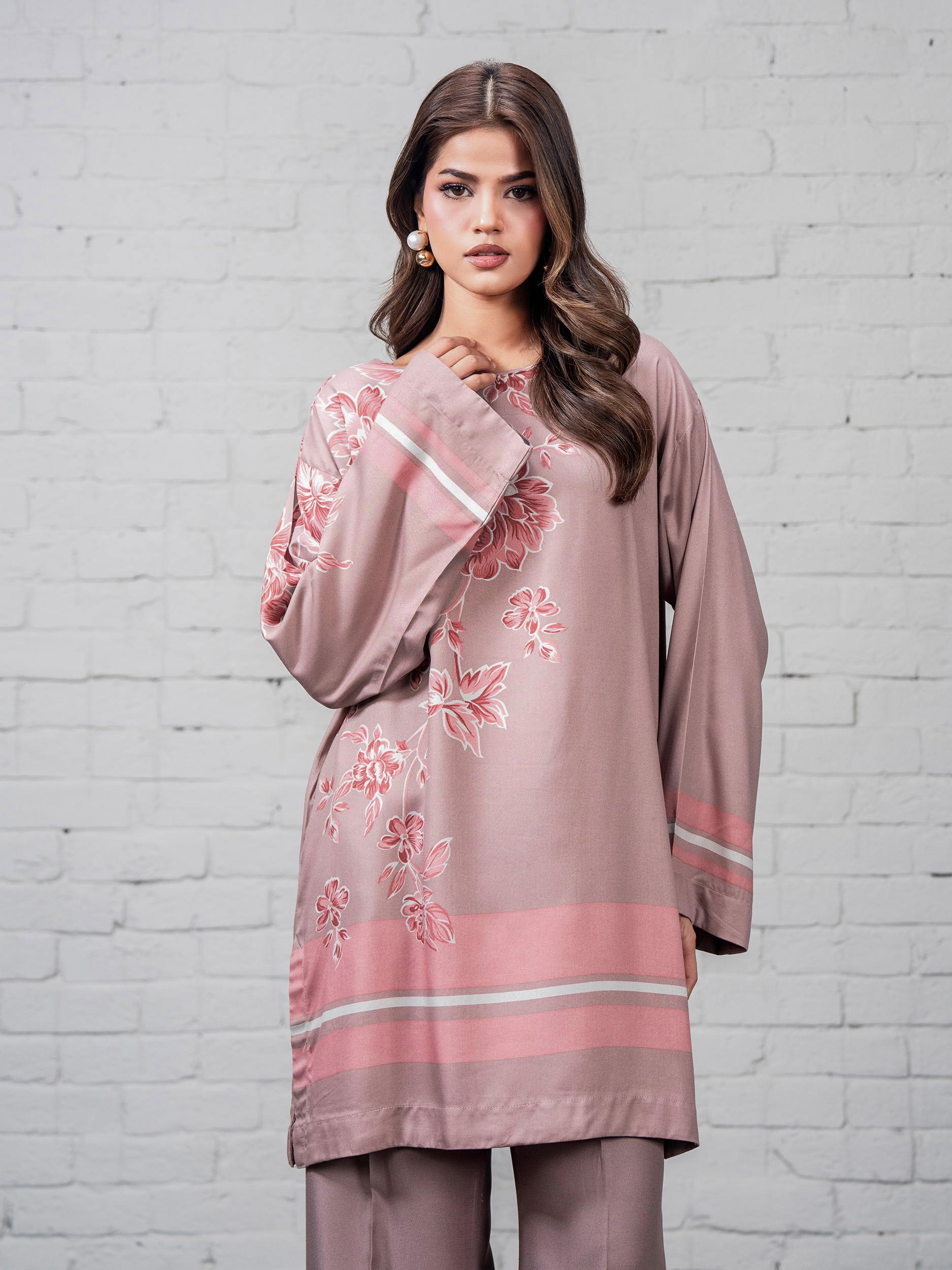 2 Piece Crepe Suit (Pret)