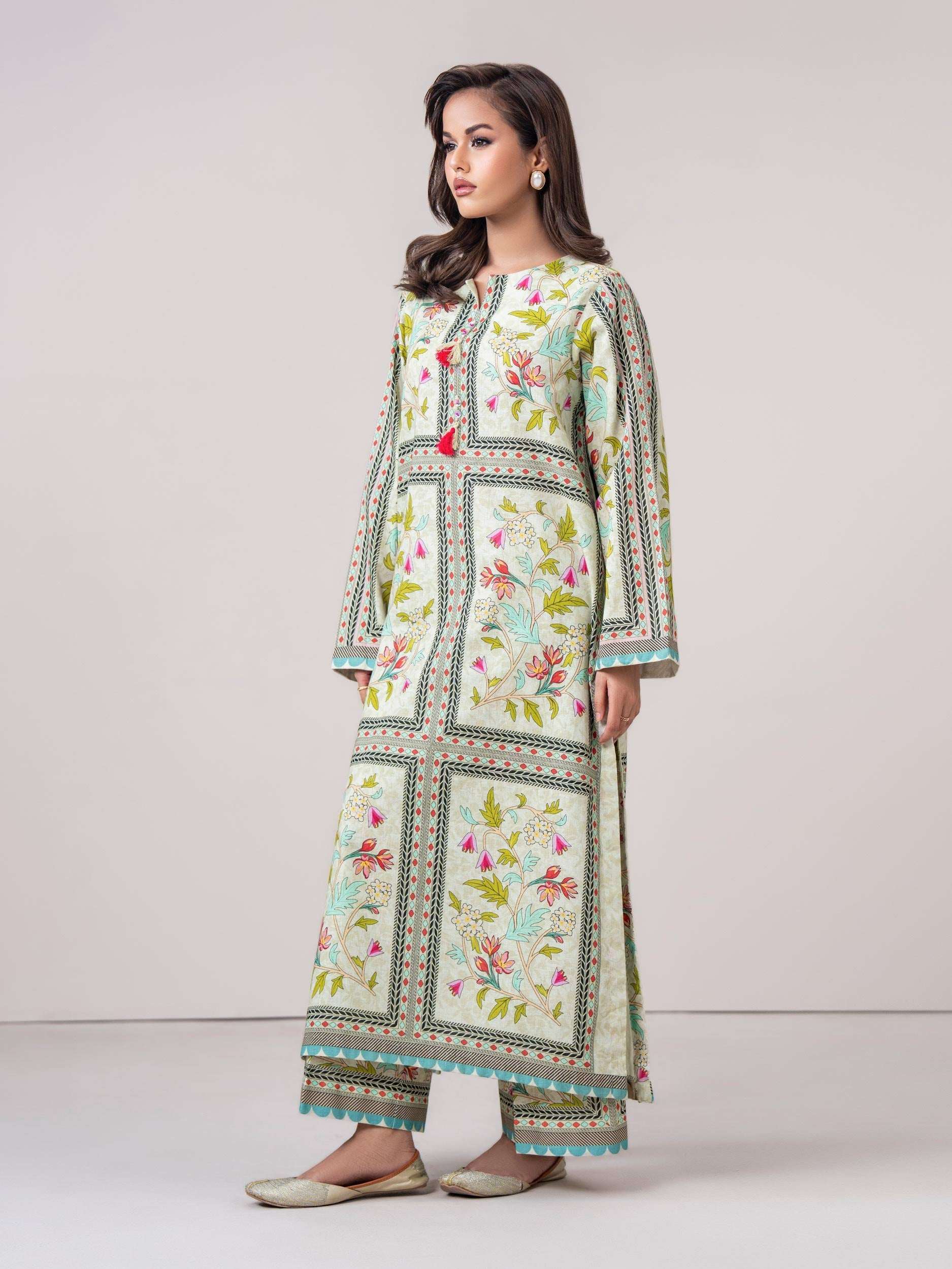 2 Piece Khaddar Suit (Pret)