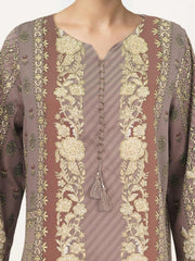 2 Piece Satin Suit (Pret)