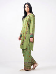 2 Piece Khaddar Suit- Embroidered (Pret)