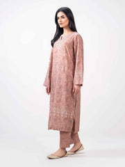 2 Piece Khaddar Suit- Embroidered (Pret)