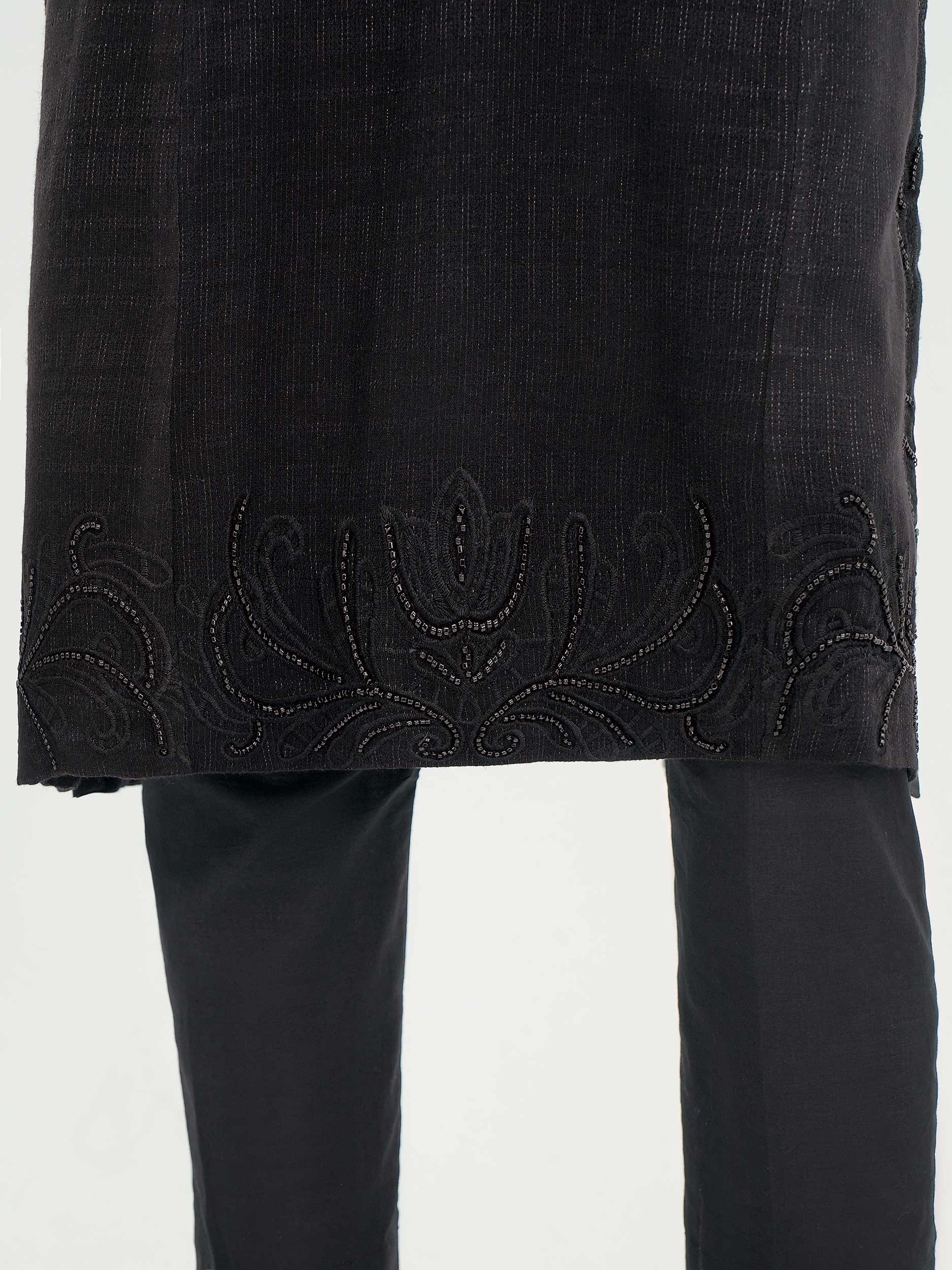 Yarn Dyed Shirt-Embroidered (Pret)