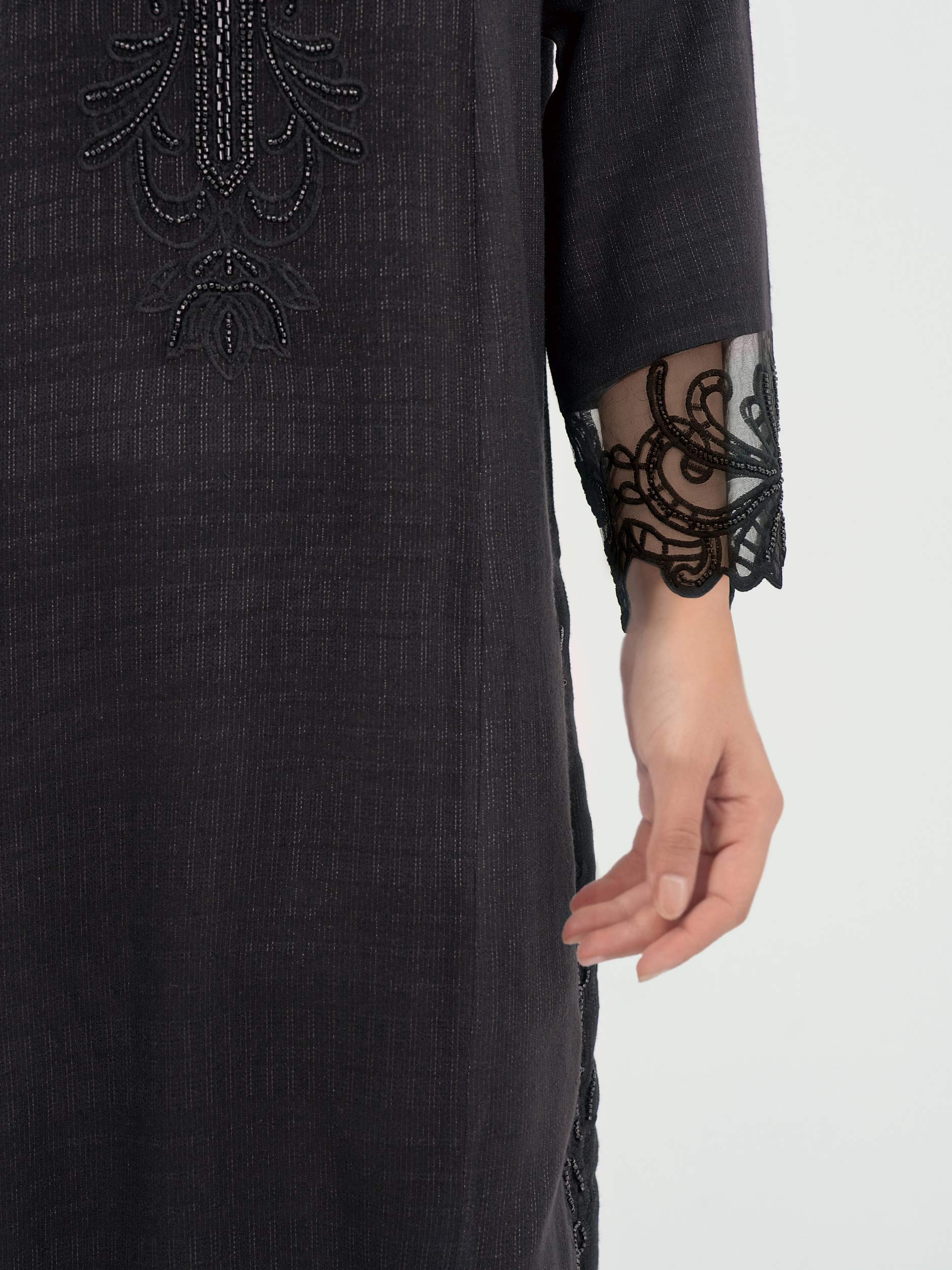 Yarn Dyed Shirt-Embroidered (Pret)