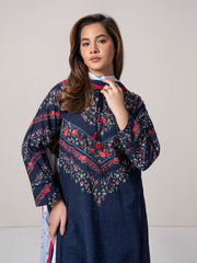 3 Piece Slub Khaddar Suit (Pret)