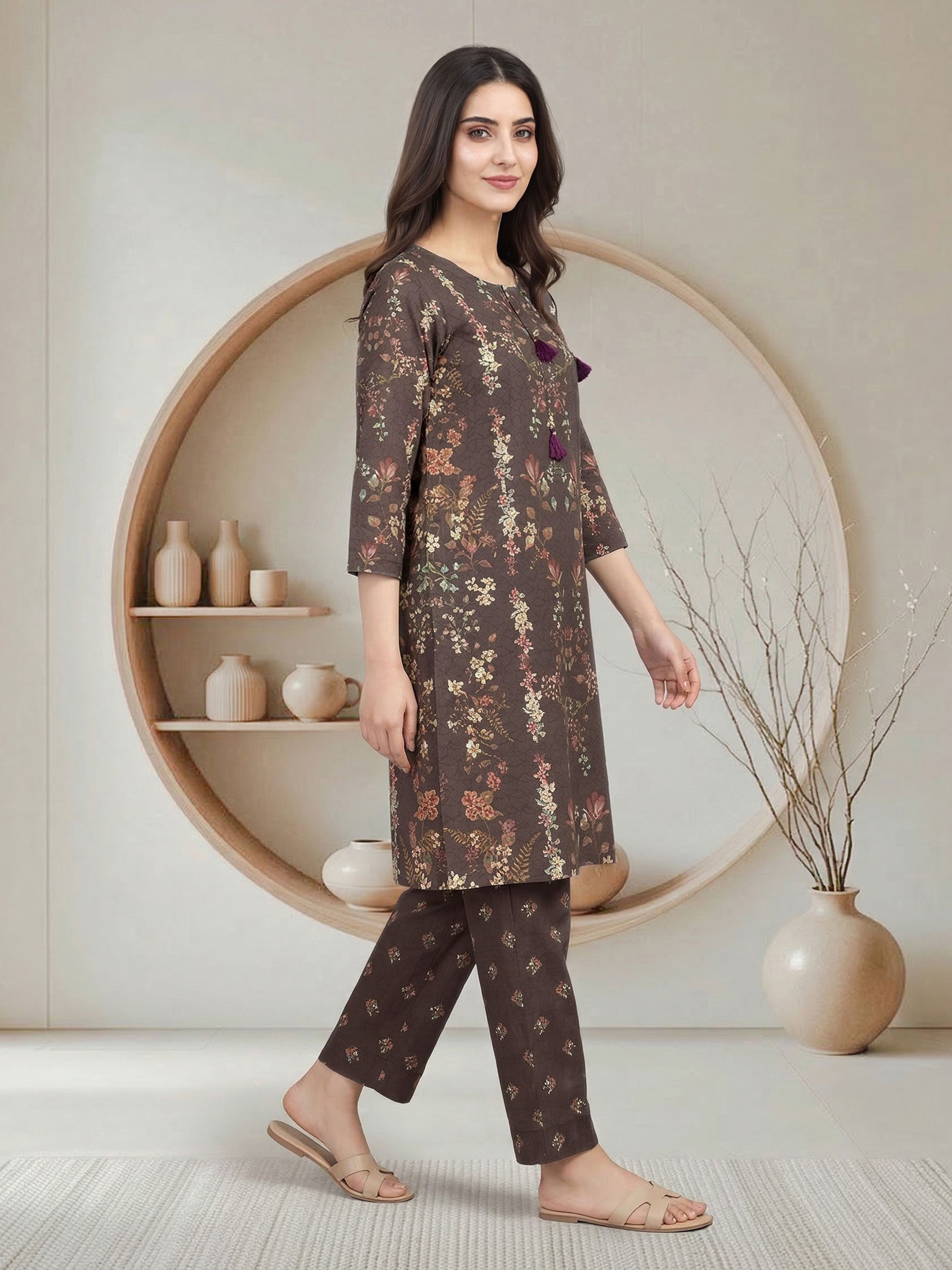 2 Piece Lawn Suit (Pret)