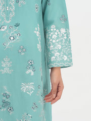 3 Piece Khaddar Suit- Embroidered (Pret)