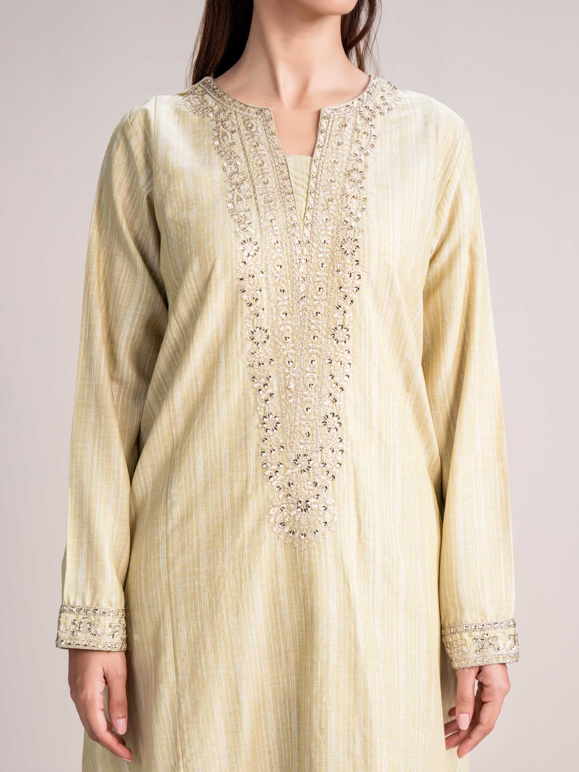 2 Piece Missouri Suit- Embroidered (Pret)