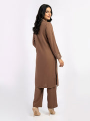 2 Piece Crepe- Embroidered (Pret)