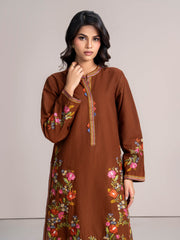 2-Piece Khaddar Suit-Embroidered (Pret)