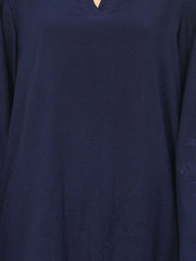 Yarn Dyed Kurti- Embroidered (Pret)