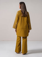 2 Piece Yarn Dyed Suit-  Embroidered (Pret)