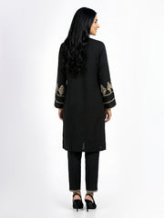 2 Piece Linen Suit- Embroidered (Pret)