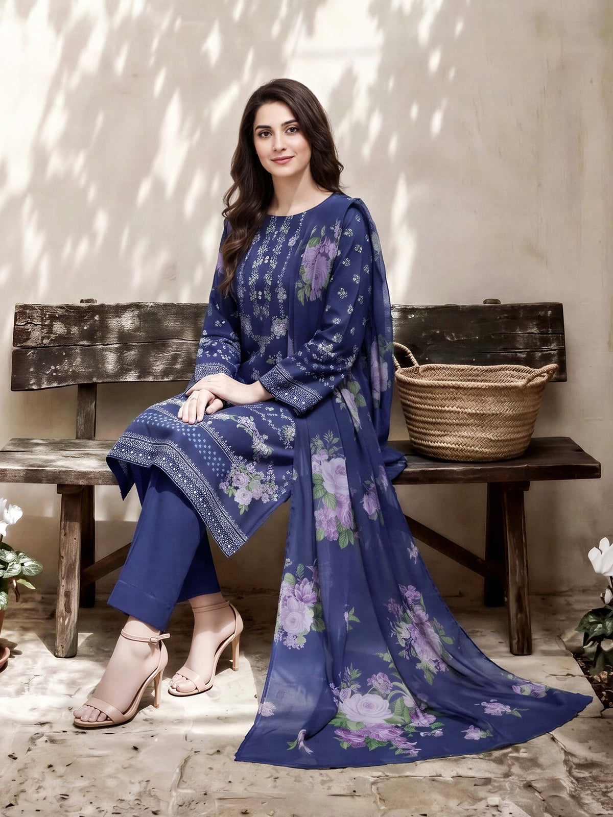 3 Piece Lawn Suit (Pret)