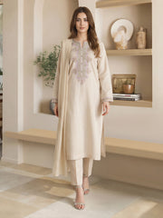 3 Piece Lawn Missouri Suit- Embroidered (Pret)