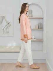 Yarn Dyed Kurti- Embroidered (Pret)