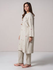 2 Piece Khaddar Suit- Embroidered (Pret)