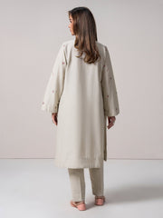 2 Piece Khaddar Suit- Embroidered (Pret)