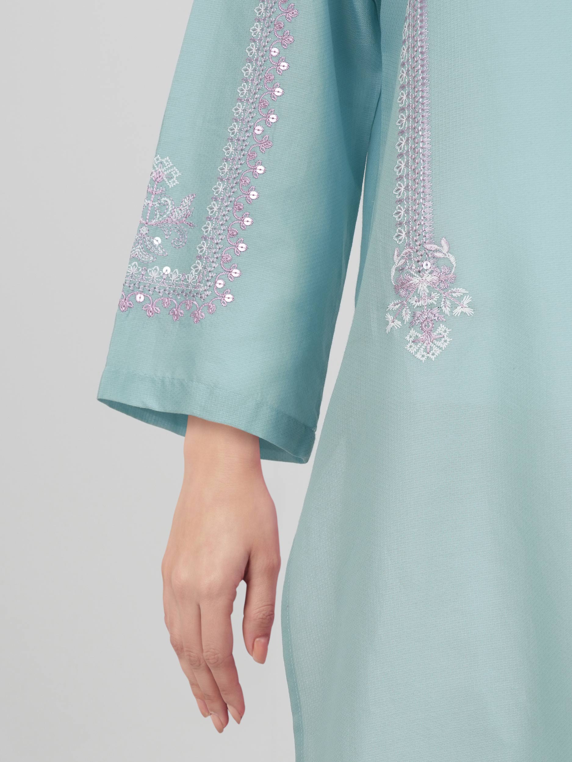 Dobby Shirt-Embroidered (Pret)