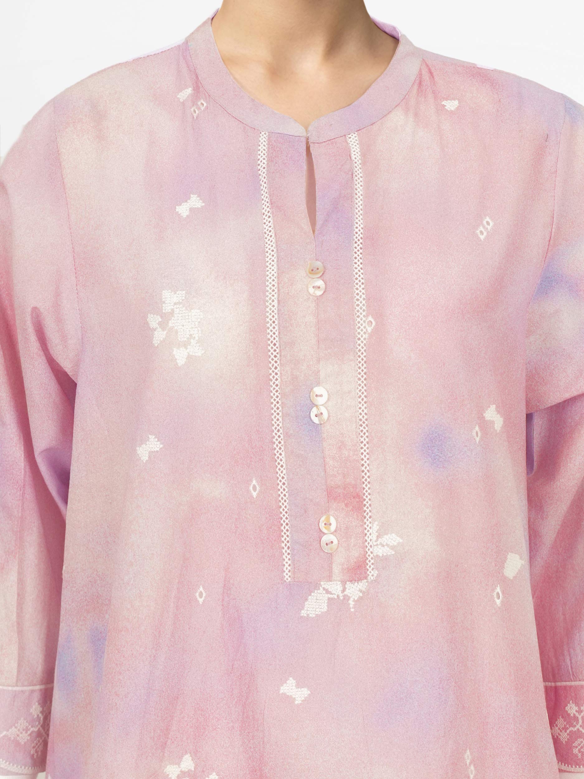 2 Piece Lawn Suit- Embroidered (Pret)