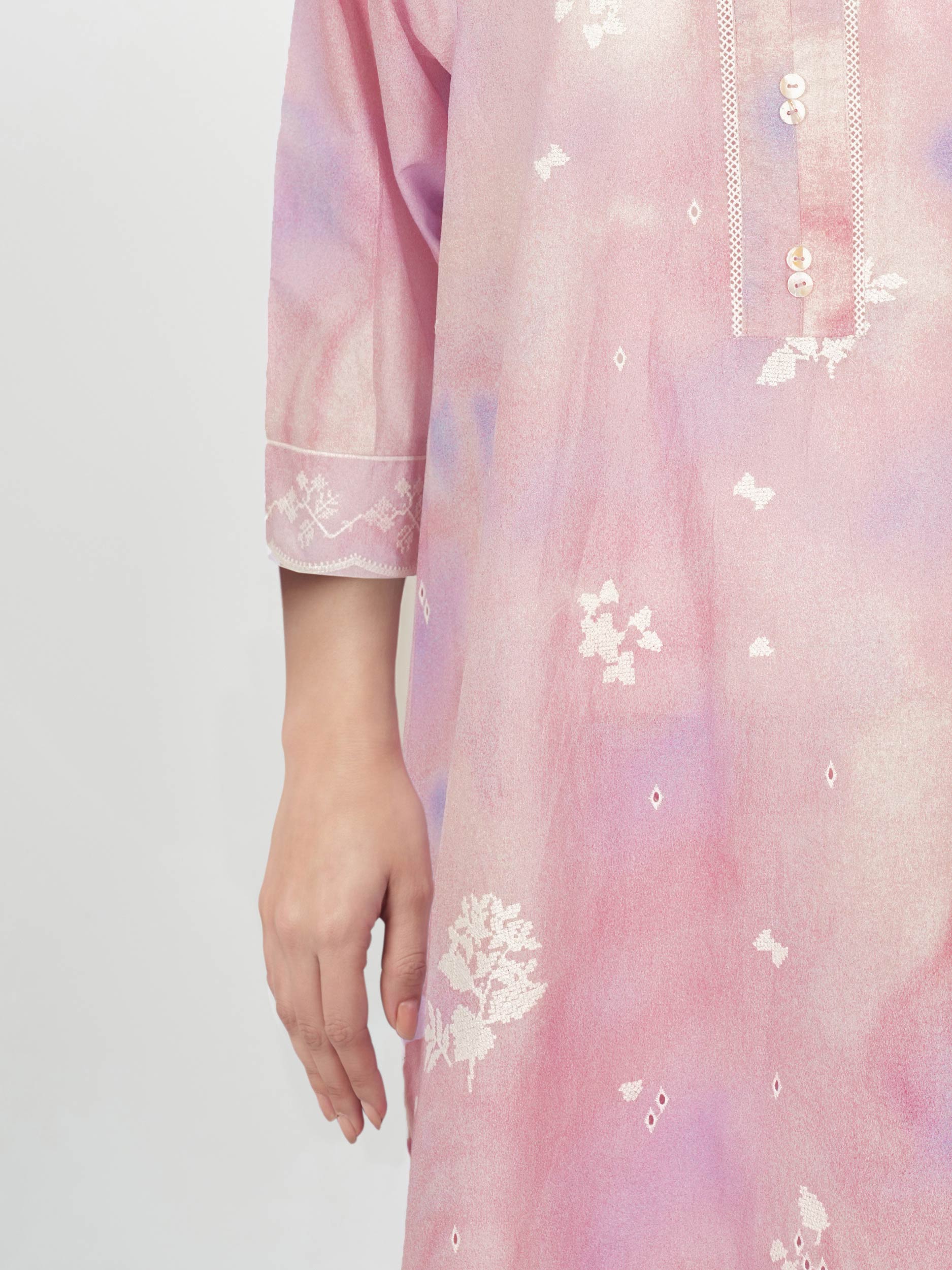 2 Piece Lawn Suit- Embroidered (Pret)