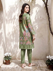 2 Piece Lawn Slub Suit (Pret)