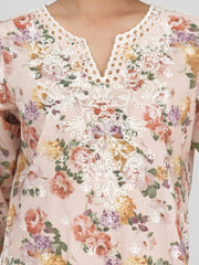 3 Piece Lawn Suit- Embroidered (Pret)