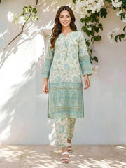 2 Piece Lawn Suit (Pret)