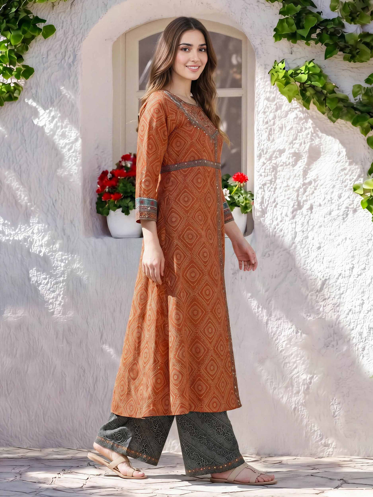 2 Piece Lawn Suit- Embroidered (Pret)