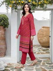 2 Piece Lawn Suit- Embroidered (Pret)