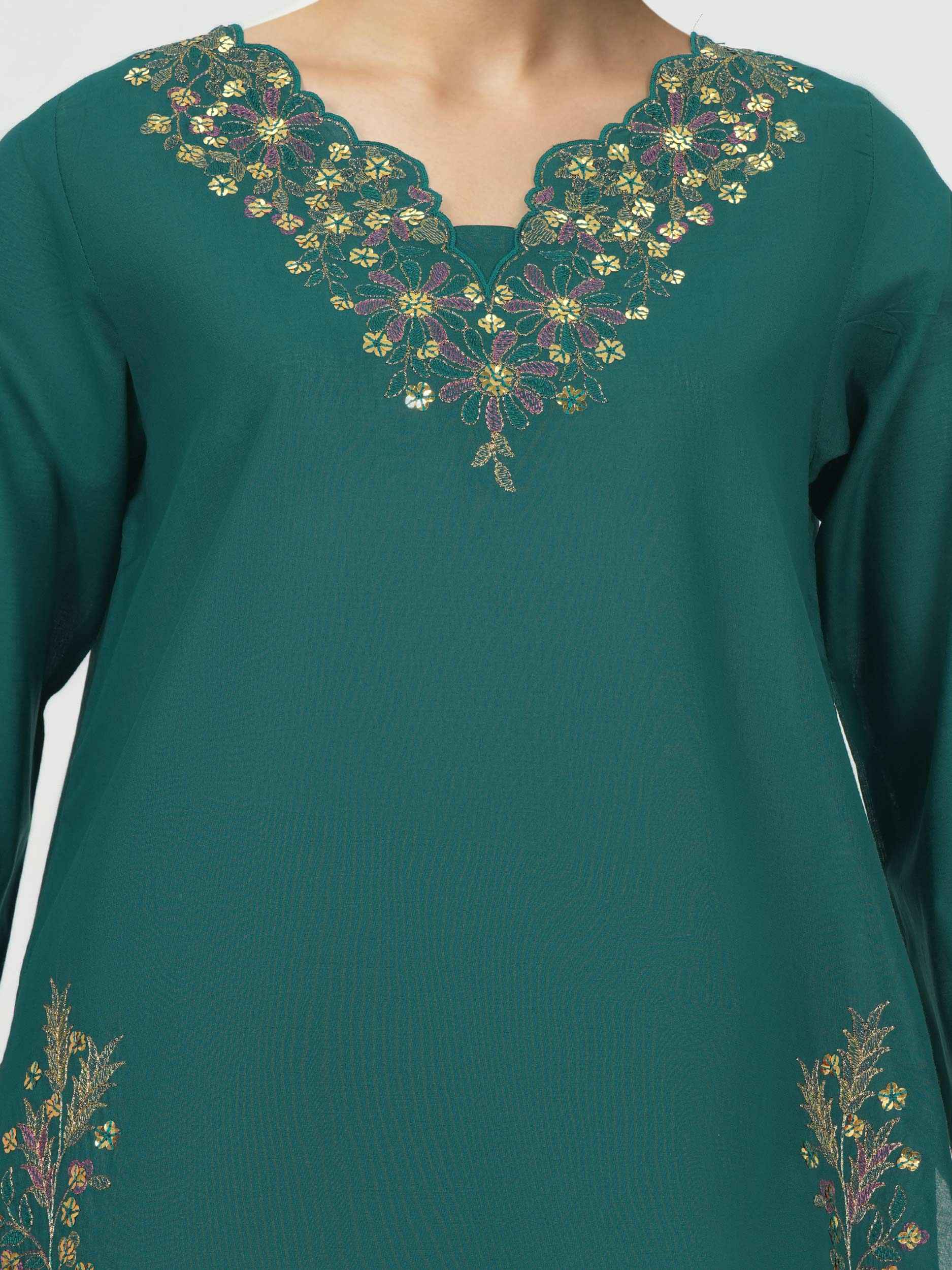 2 Piece Lawn Suit- Embroidered (Pret)