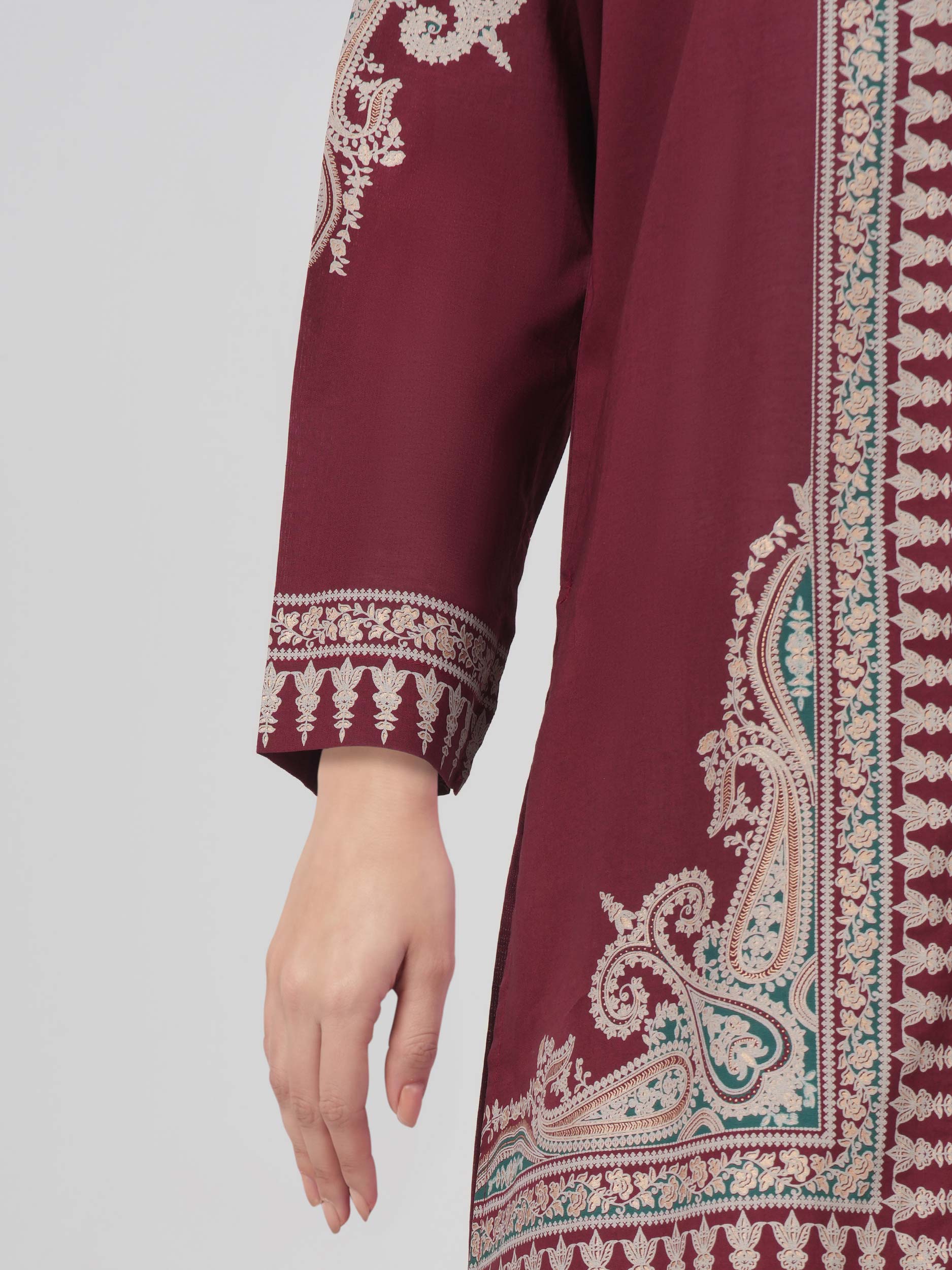 2 Piece Lawn Suit (Pret)