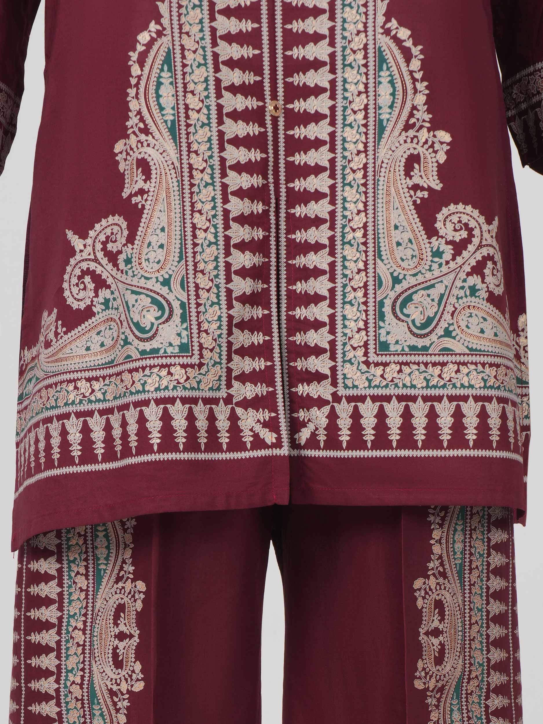 2 Piece Lawn Suit (Pret)
