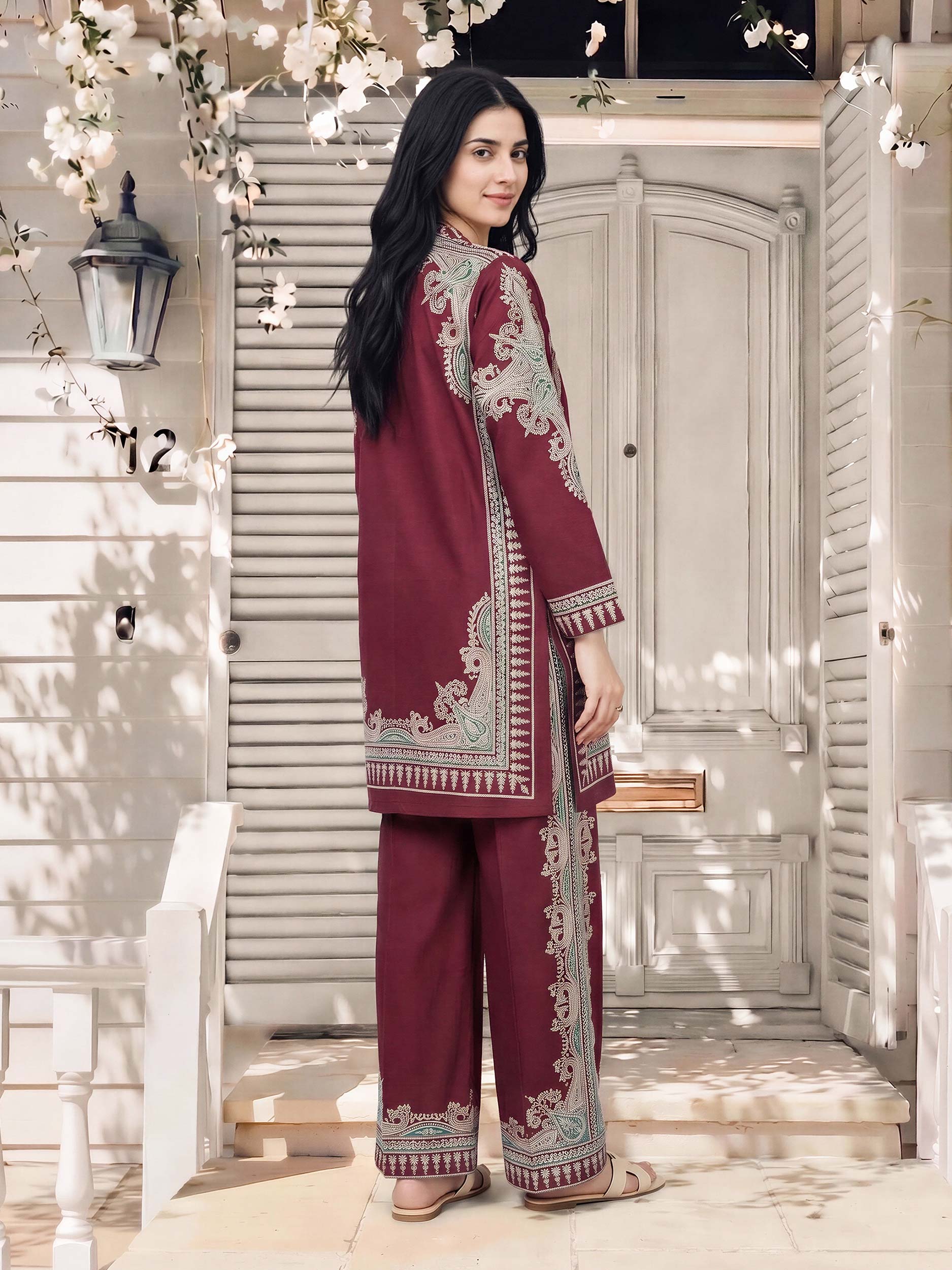 2 Piece Lawn Suit (Pret)