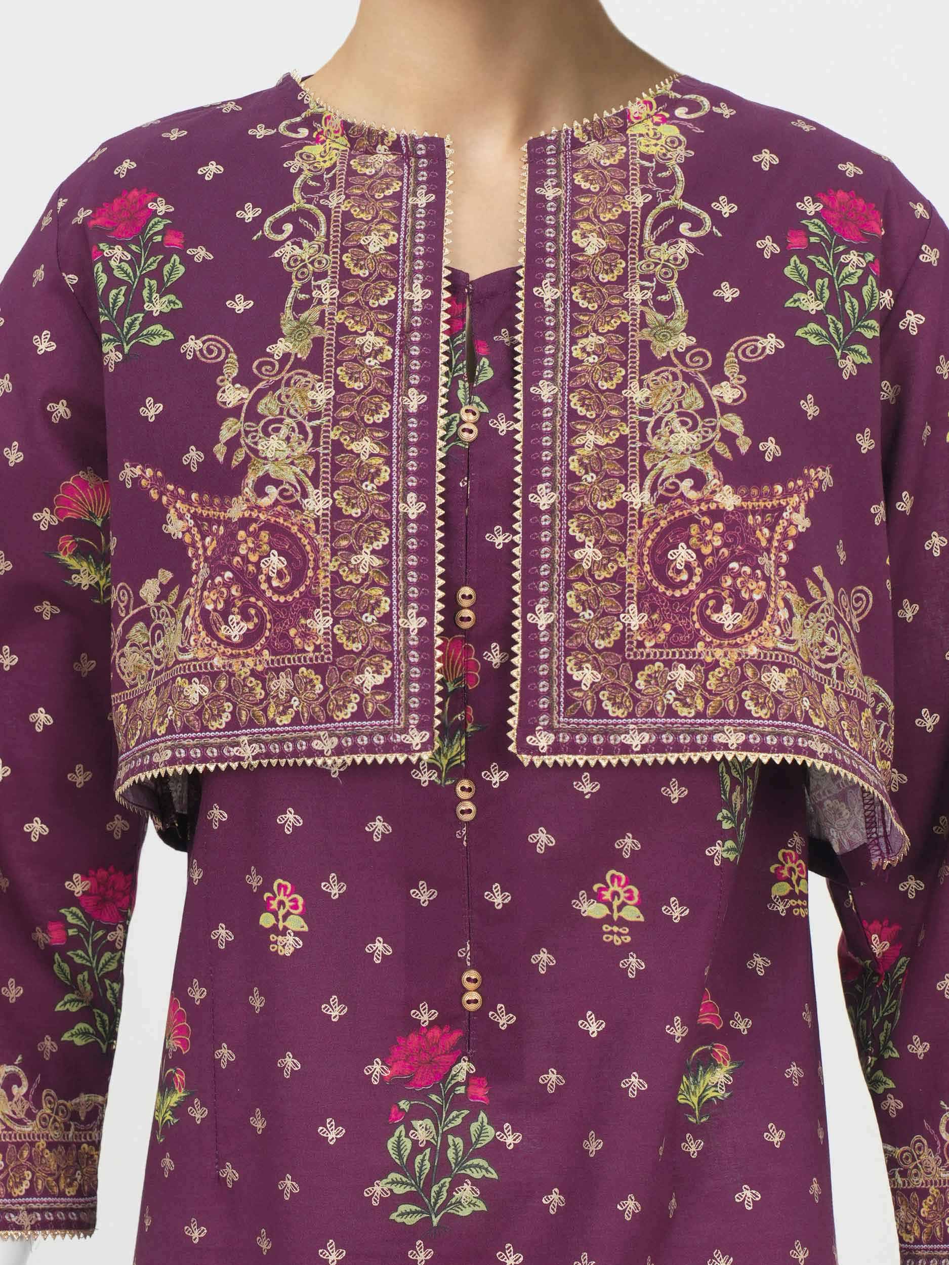 2 Piece Lawn Suit (Pret)
