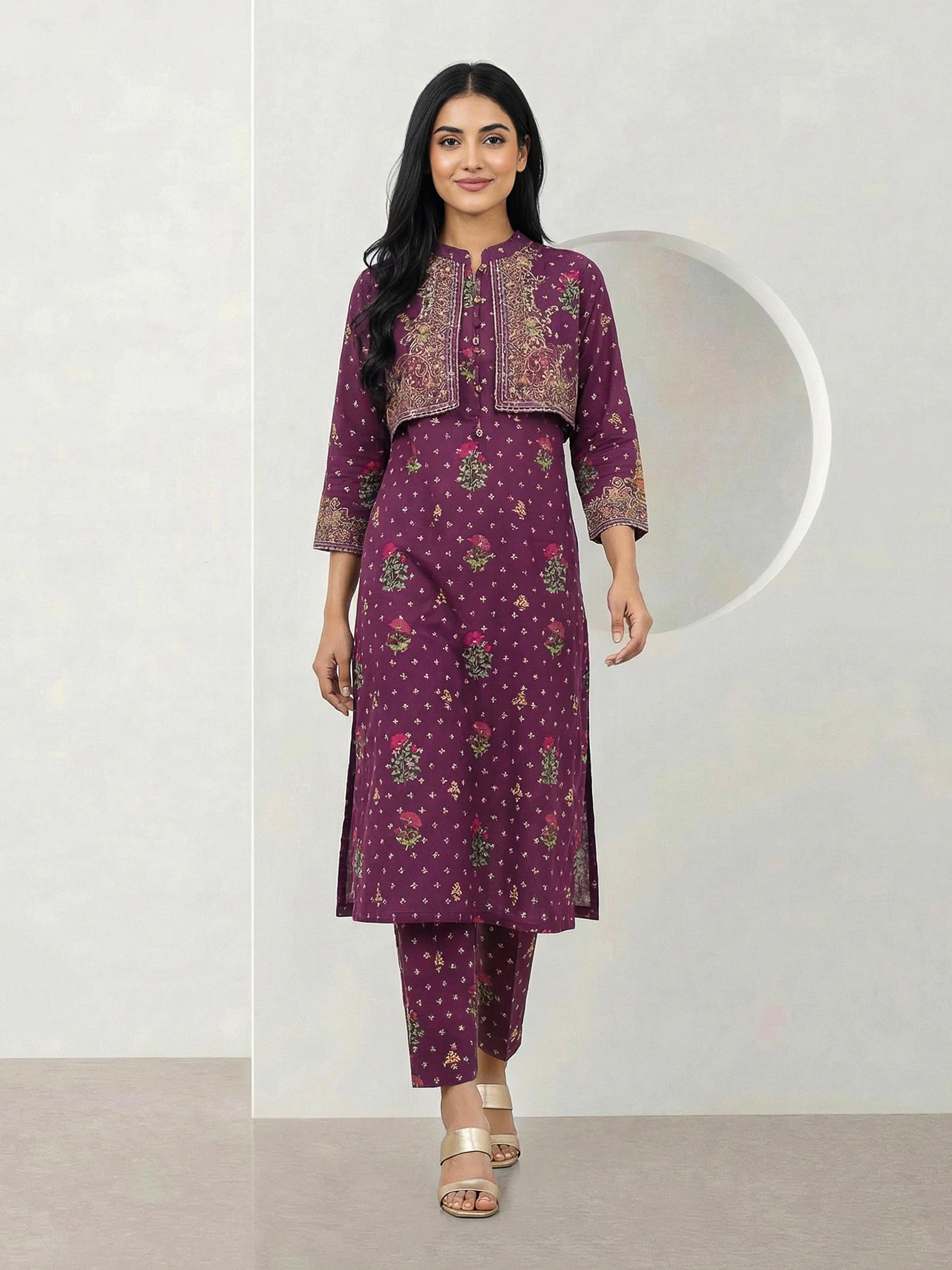 2 Piece Lawn Suit (Pret)